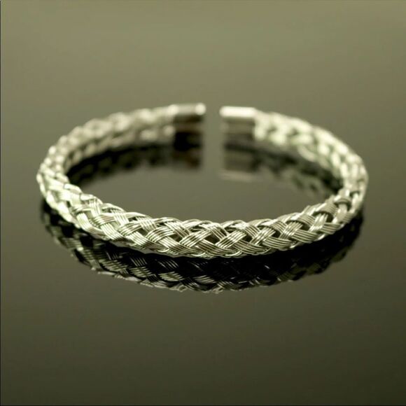 NEW 3 Piece Royal Roman Bracelet Bangle Cuff Set - Picture 12 of 16